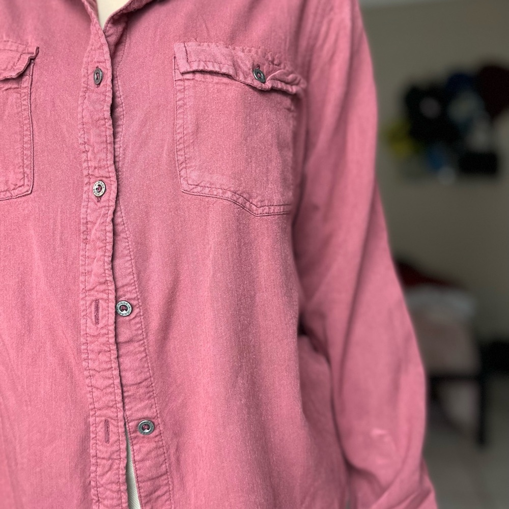 Mudd Button Long Sleeve Top - Picture 4 of 5